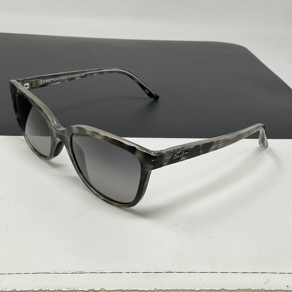 Maui Jim MJ758-11S Sunglasses Frame STG-SG 54-18 Grey Tortoise SCRATCHED LENSES main image 8